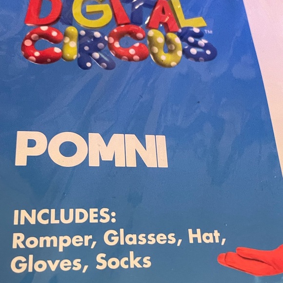 Spirit Digital Circus Pomni Costume for Kids - Picture 3 of 3